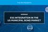 ESG integration in the US municipal bond market