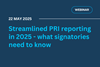 Streamlined PRI reporting in 2025