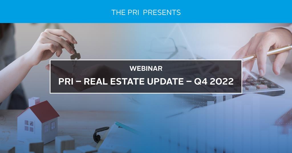 PRI Real Estate Update Q4 2022 inar PRI
