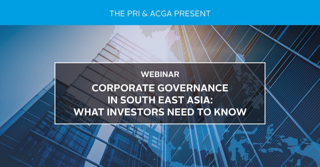 Corporate Governance In South East Asia What Investors Need To Know Webinar Pri