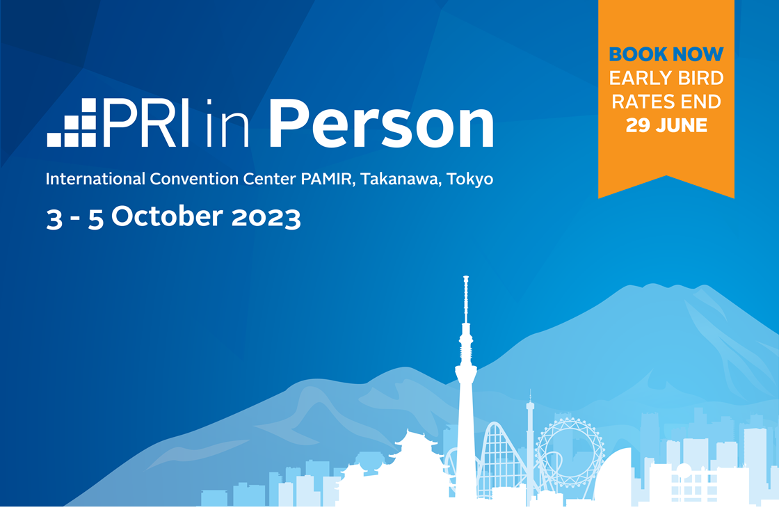 PRI in Person 2023 Event PRI