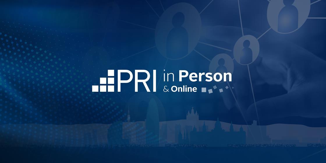 PRI in Person & Online 2022 Event PRI
