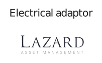 Lazard electrical adapter logo