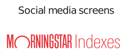 Mornignstar Indexes social media screens Logo