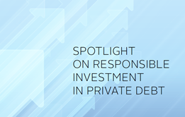 Spotlight on responsible investment in private debt
