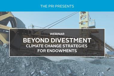 Beyond Divestment - Climate change strategies banner
