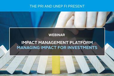 Impact Management Platform - key benefits to investors