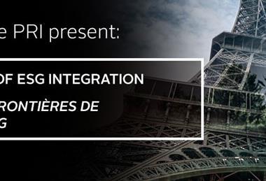 ESG整合的新前沿/ Les nouvelles frontières de l 'intégration ESG