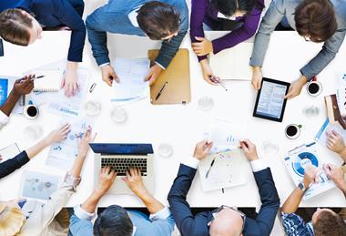 多元化的商务会议