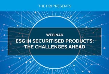 ESG in securitised products - the challenges ahead