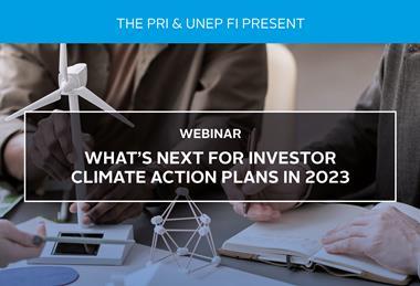 What’s next for Investor Climate Action Plans in 2023