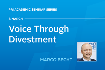 PRI_Academic Seminar Series_Marco Becht_Thumbnail