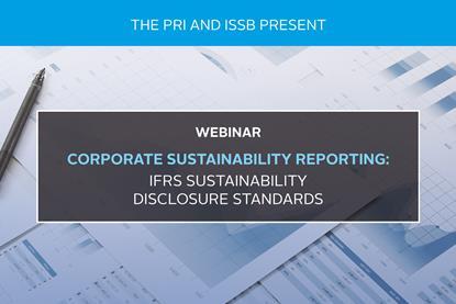 Corporate Sustainability Reporting- IFRS Sustainability Disclosure Standards