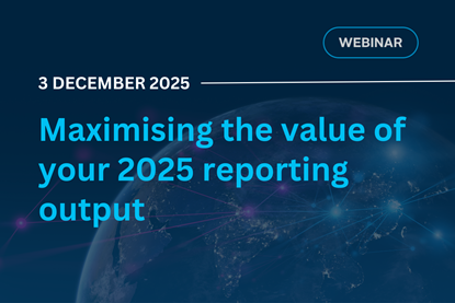 Thumbnail Maximising the value of your 2025 reporting output