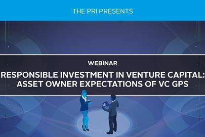 PRI Venture Capital Responsible Investment Due Diligence Questionnaire