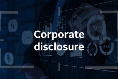Corporate-disclosure