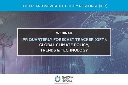 IPR Quarterly Forecast Tracker