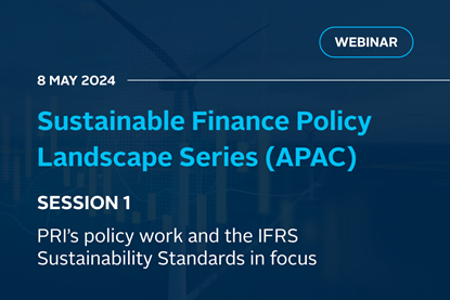 Sustainable finance policy landscape_Session 1_Thumbnail