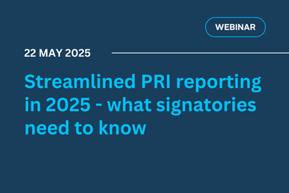 Streamlined PRI reporting in 2025