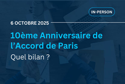 10ème Anniversaire de l’Accord de Paris – Quel bilan  Thumbnail  (1)