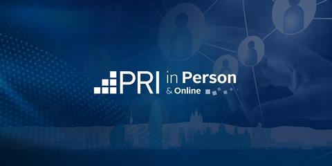 PRI in person and online logo