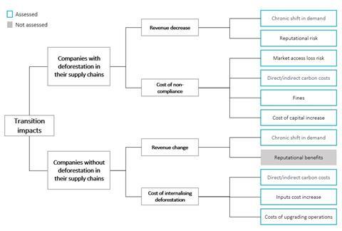 Trade flows and trade policies driving deforestation