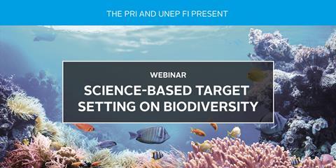 Science based target setting on biodiversity v2