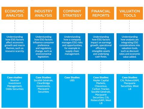 Integrating ESG analysis into listed equity analysis