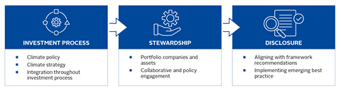 Key investor actions: The investment process, stewardship and disclosure