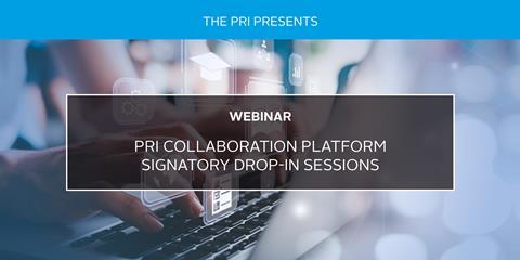 Webinar_PRI Collaboration Platform Signatory Drop-in sessions