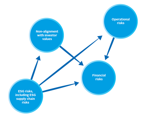 Complexity of ESG risk in the supply chain