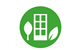 market map green buildings logo