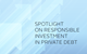 Spotlight on responsible investment in private debt