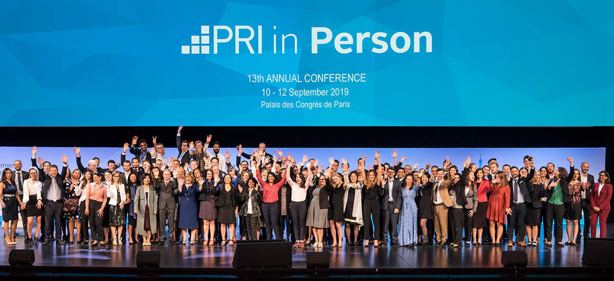 PRI in Person 2019 staff, Paris