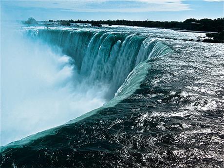 Niagarafalls landscape river water nature small